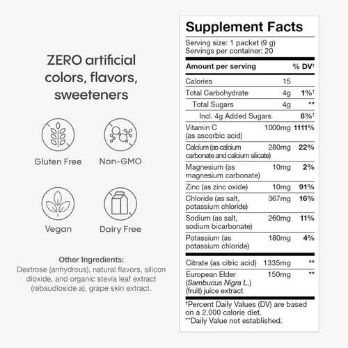 Vista 2 de Hydralyte - Polvo con electrolitos