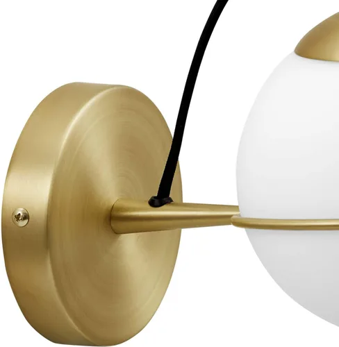 Vista 5 de Modway EEI-5308-OPA-GLD Aplique de pared Hanna, ópalo