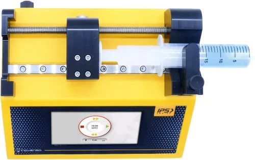 Vista 2 de Serie IPS, bomba de jeringa IPS-12, modo de infusión, capacidad de inyector único para veterinario, laboratorio y uso de investigación, bomba