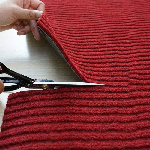 Vista 2 de RZMY Tapete de grado comercial para puerta de 3 x 10 pies, resistente, resistente, colección de entrada, antideslizante, con respaldo de goma