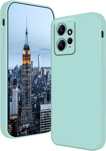 Vista 15 de Compatible con Xiaomi Redmi Note 12 4G Funda Silicona Líquida Verde Oscuro, Teléfono Suave Táctil Suave para Redmi Note 12 4G Funda Silicona A