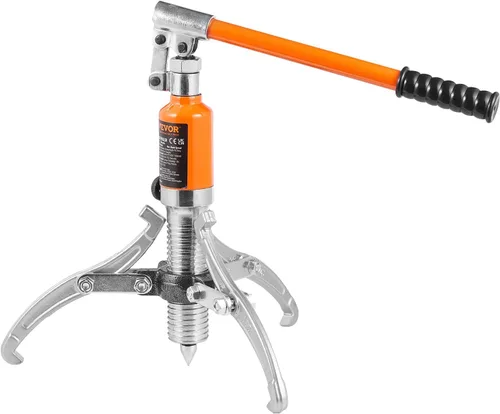 Vista 9 de VEVOR Extractor hidráulico de engranajes, separador de extracción de rodamiento de rueda de capacidad máxima de 5 toneladas, extractor de 2 o 3