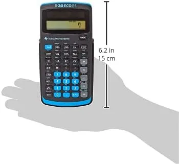 Vista 5 de Texas Inst. TI-30 Eco RS - Calculadora científica