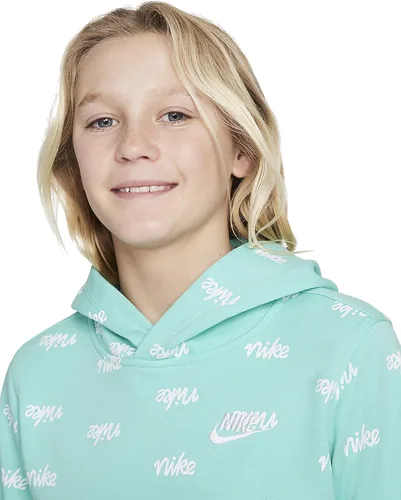 Vista 4 de Nike Sportswear Big Kids Boys Printed Pullover Hoodies
