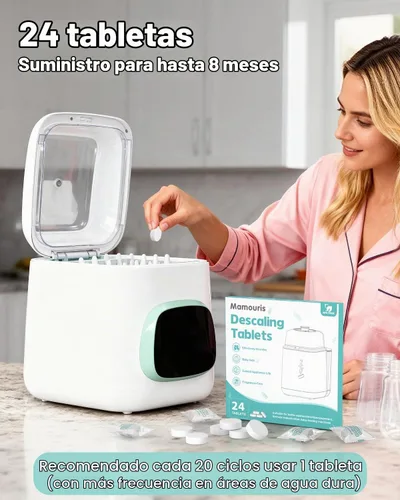 Vista 7 de Tabletas descalcificadoras para lavadora de biberones, 24