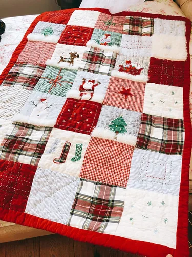 Vista 4 de Tosnail Paquete de 2 sábanas de algodón natural suave de 45 x 60 pulgadas para colchas, manualidades y artes portátiles