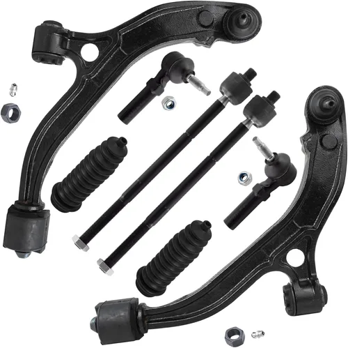 Vista 91 de Detroit Axle - Kit de brazos de control de extremo de 8 piezas para Toyota 2001-2003 Highlander 2002-2003 Camry Lexus ES300, 2 brazos de control