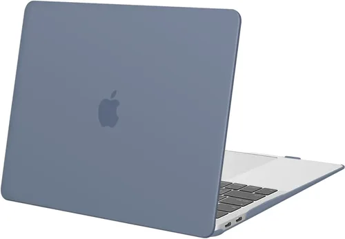 Vista 11 de MOSISO: Compatible con funda para MacBook Air de 13 pulgadas, versión 2022, 2021, 2020, 2019, 2018, Touch ID A2337 M1 A2179, A1932, funda rígida