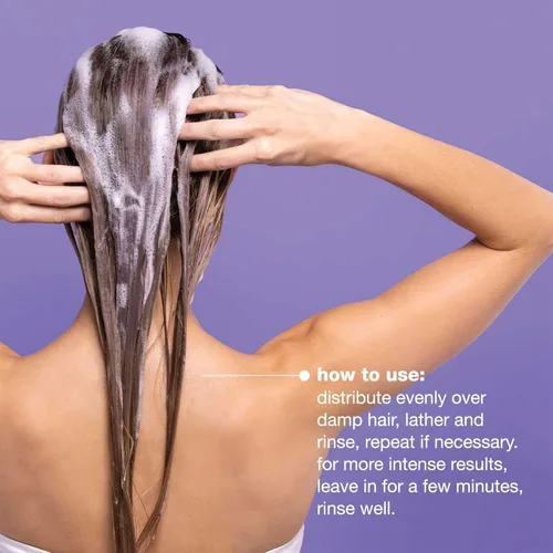 Vista 6 de milk_shake Silver Shine Light Purple Shampoo for Blonde Hair