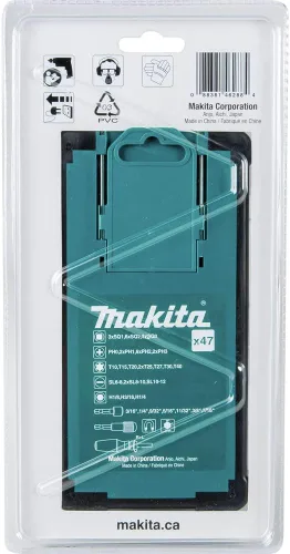 Vista 4 de Makita B-50289 47 Pc. Ratchet and Bit Set