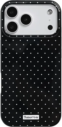 Vista 30 de inewateri Funda compatible con iPhone 11 con bonito diseño estético de lunares a la moda, fundas simples para TPU suave, funda de protección Negro
