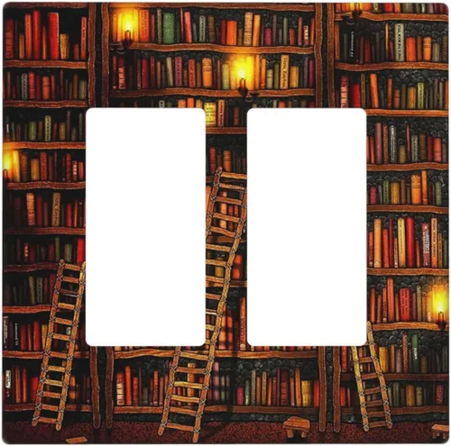 Vista 95 de Abstracto de Lujo Azul Dorado con Brillo de Mármol 1 Gang Cubiertas de Tomacorrientes Dúplex Decorativas Cubiertas de Interruptores de Luz