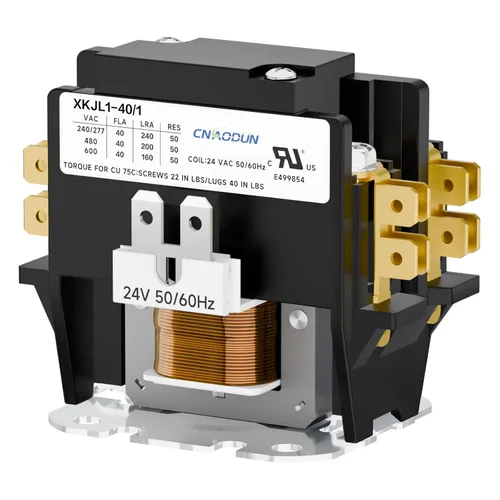Vista 12 de Contactor CNAODUN para HVAC, Contactor para Aire Acondicionado de 2 Polos, 30 Amperios, Bobina de 24V, Compatible con Condensador, Compresor, Aire