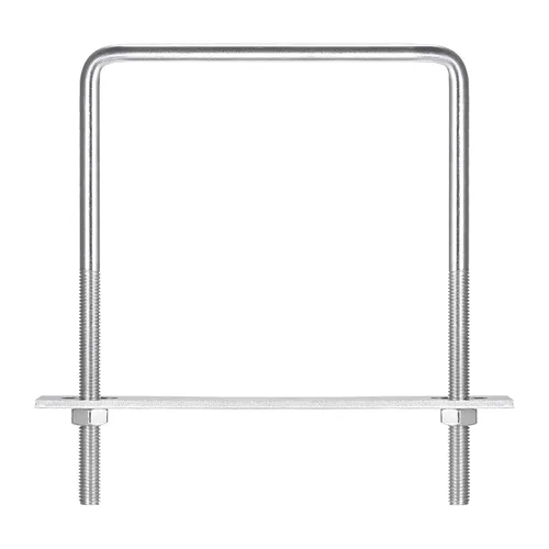 Vista 20 de uxcell Pernos en U cuadrados, 2 juegos 37mm (1.46") de ancho interno 70mm de longitud M6, perno de abrazadera en U de acero inoxidable 304