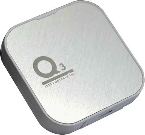 Vista 2 de DATO SSD externo magnético de 2 TB, unidad externa de estado sólido SSD portátil USB 3.2 Gen 2x2, hasta 1600/1500 MB/s, grabación HDR 4K ProRes tipo