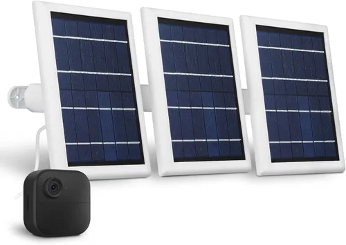 Vista 9 de Panel solar Wasserstein con batería interna - Compatible con Blink Outdoor 3/4 y Blink Outdoor 2K+ (nuevo modelo) (negro) - Cámara no incluida