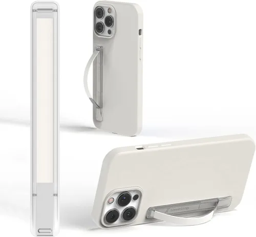 Vista 8 de SleekStrip SleekGrip-Essential Soporte de Agarre para Teléfono Ultra Delgado, Anillo de Bucle para Dedos de Metal Delgado Correa Sujetadora de Mano