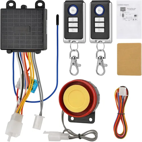 Sistema de seguridad de alarma antirrobo para motocicleta, control remoto Jtron para arranque de motor, antisecuestro, corte remoto, arranque de