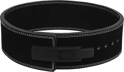 Vista 2 de DEFY – Cinturón de palanca de levantamiento de pesas, cinturón de gimnasio Strongman de 4 pulgadas de ancho para hombres y mujeres, cinturón