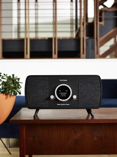 Vista 2 de Tivoli Audio Sistema de música Home Gen 2 Wi-Fi/AM/FM/Bluetooth Hi-Fi System (Negro ceniza/Negro)