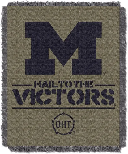 Vista 9 de Northwest NCAA Unisex-Adult Woven Jacquard Throw Blanket