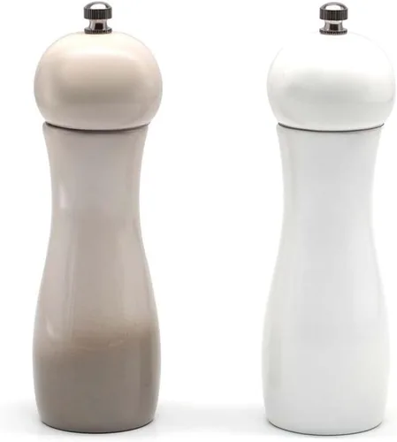 OSALADI Ceramic Manual Pepper Mill 6-inch Gradient Hand-operated Spice Grinder for Bbq and Kitchen Use