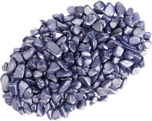 Vista 27 de ZenQ 1 libra de ágata (teñida) trozos de cuarzo de cristal natural triturados