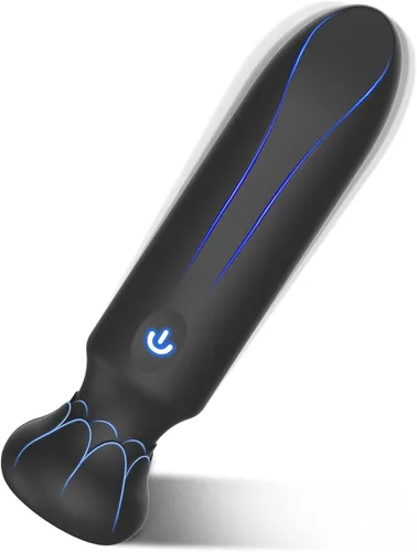 Vibrador bala para mujeres con 10 potentes modos de vibración, juguete sexual de rosa de silicona completa, vibración para punto G y clítoris, Negro