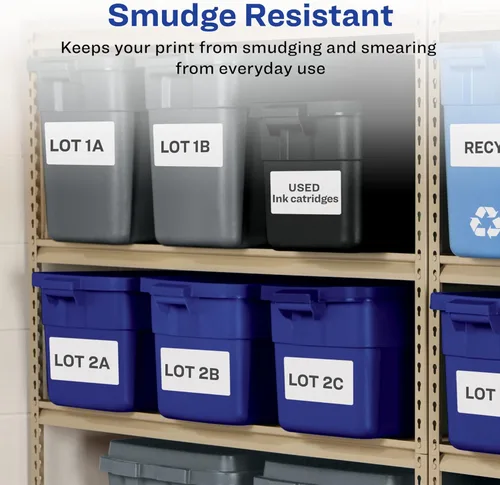 Vista 3 de Avery Etiquetas de envío térmico directo, 4 x 6 pulgadas, blancas, impresión térmica directa, comparables a DYMO 1744907, 4 rollos de etiquetas