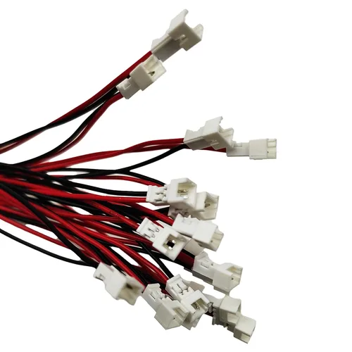 Vista 5 de 20 pares JST 0.049 in 2-Pin Micro Electronics Macho y Hembra Conector Plug con 3.94 pulgadas (3.9 in) UL1571-26AWG Cable Cable