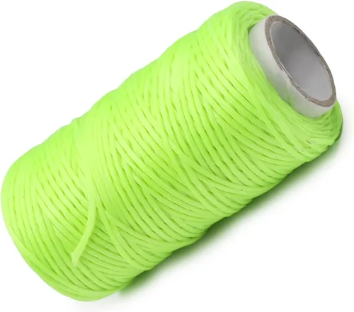 Vista 16 de Utoolmart Crafts - Hilo de coser de cuero de 0.039 pulgadas (0.039 in, 164.0 ft, negro) 1 unidad