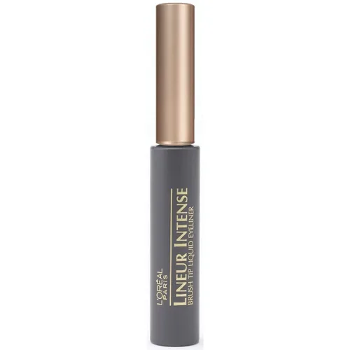 Vista 4 de Delineador líquido con punta de pincel Lineur Intense, 0.24 onza, de L'Oréal Paris, Negro