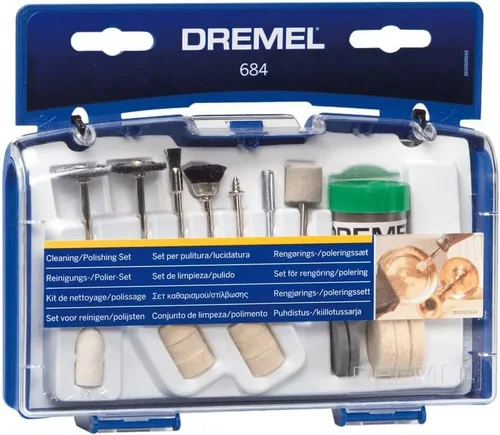 Vista 10 de Dremel 726-01 Juego de accesorios de limpieza/pulido de 20 piezas
