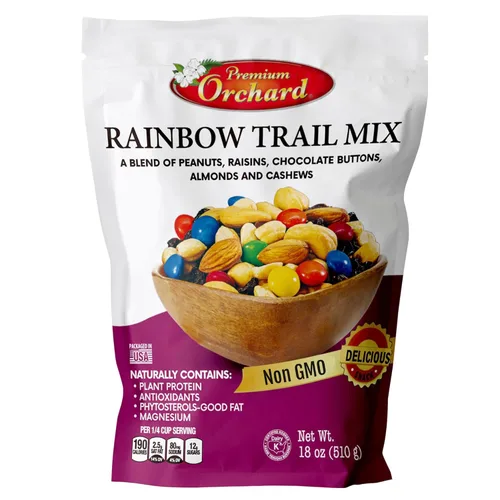 Vista 8 de FRUIT NUT MIX TRAIL MIX de PREMIUM ORCHARD - Mezcla Gourmet a Granel de Frutos Secos y Frutas Secas - Snacks Veganos Saludables, Mezcla de Frutos