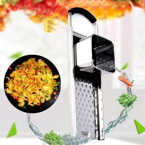 Vista 6 de Spaetzle Maker - Máquina de bolas de masa hervida de fideos de acero inoxidable de alta calidad con mango de agarre cómodo, apto para lavavajillas