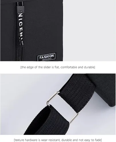 Vista 6 de Crossbody Sling Bag, Waterproof Sling Backpack Bag with USB Charging Port, Small Sling Crossbody Chest Shoulder Bag