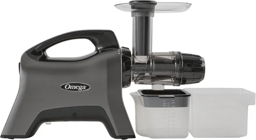 Vista 7 de Omega Exprimidor de apio y sistema de nutrición Exprimidor de masticación, máquina exprimidora de prensa en frío para apio con esfera ajustable, 200