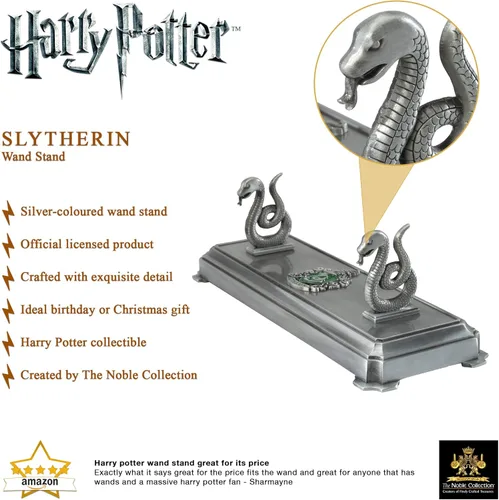 Vista 3 de The Noble Collection Harry Potter Slytherin House - Soporte para varita