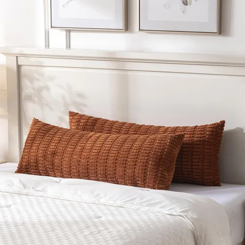 Vista 300 de Fancy Homi Paquete de 2 fundas de almohada decorativas color verde azulado de 18 x 18 pulgadas para sala de estar, sofá, cama, sofá, rústico