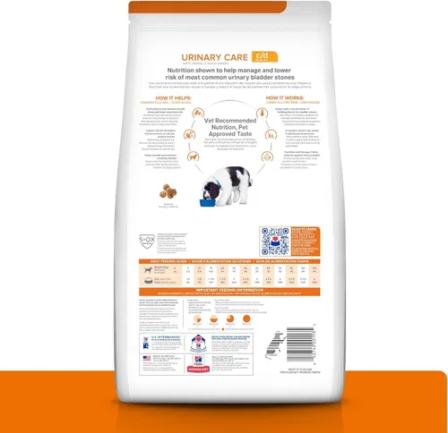 Vista 2 de Hill's Prescription Diet CD Multicare Urinary Care - Alimento seco para perros con sabor a pollo, dieta veterinaria, bolsa de 17.6 libras