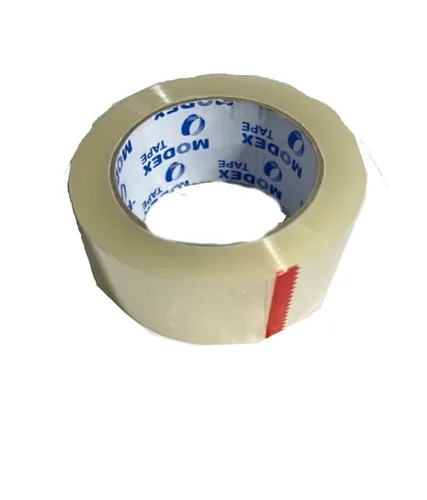 Vista 3 de Modex - Rollo de cinta de embalaje de 1.8 mil de grosor, 2 pulgadas x 110 yardas, cinta resistente para embalaje y envío, 6 rollos