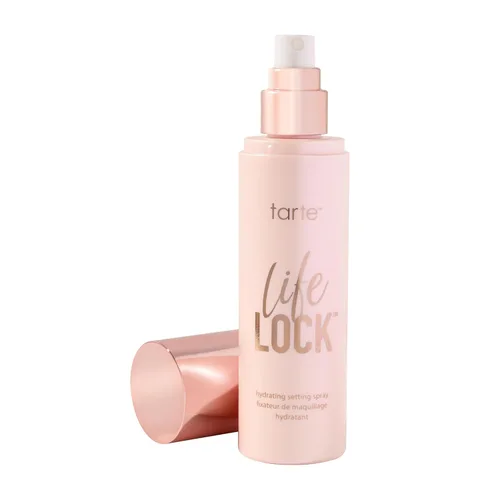 Vista 10 de tarte Life Lock Hydrating Setting Spray – 10-in-1 Weightless Mist with Hyaluronic Acid to Hydrate & Lock Long-Lasting Makeup, Waterproof, Sweatproof