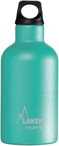Vista 33 de Laken Thermo Futura - Botella de agua de acero inoxidable aislada al vacío, boca estrecha, 12-25 onzas Negro