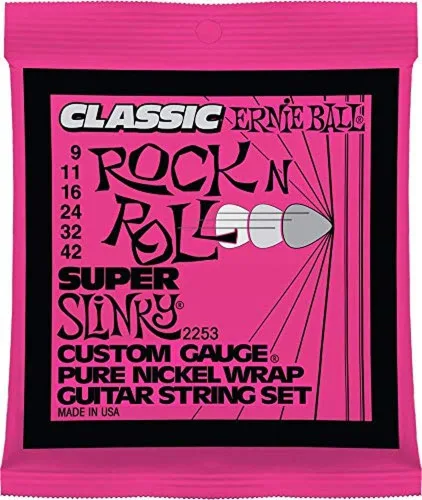Vista 5 de Ernie Ball Extra Slinky - Cuerdas para guitarra eléctrica Classic Pure Nickel, calibre 8-38 (P02255) (paquete de 2)