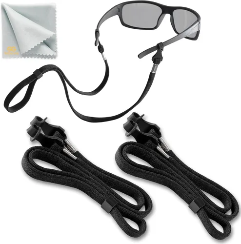 Vista 18 de SIGONNA Correa Cordón Sujetador para Gafas - Correas Cordones para Gafas para Hombres y Mujeres - Sujetadores de Gafas Alrededor del Cuello - Cadena