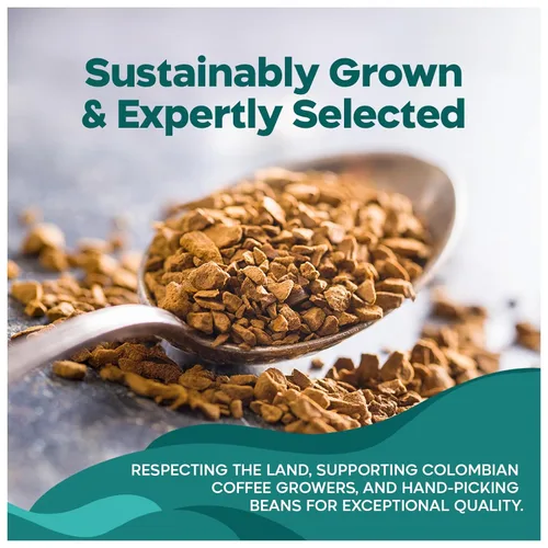 Vista 7 de Juan Valdez Café liofilizado descafeinado de 3.5 onzas – 100% café colombiano (paquete de 6)