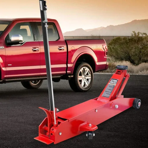 Vista 7 de BIG RED T80501 Torin - Gato hidráulico de servicio/suelo de larga estructura resistente con pedal de pie, capacidad de 5 toneladas (10,000 libras)