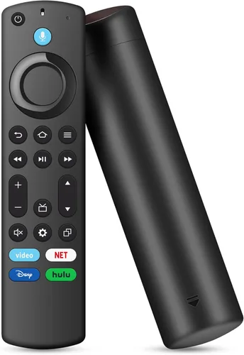 Reemplazo del control remoto por voz para televisores Fire Series Cube (1ª/2ª/3ª generación), TV Stick (4K, 4K Max, Lite, HD), Smart TV (3ª