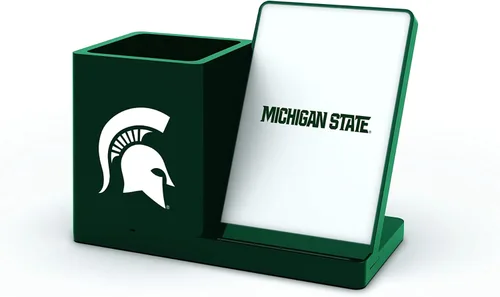 Vista 45 de SOAR NCAA - Soporte de carga inalámbrico unisex para teléfono celular y organizador de escritorio