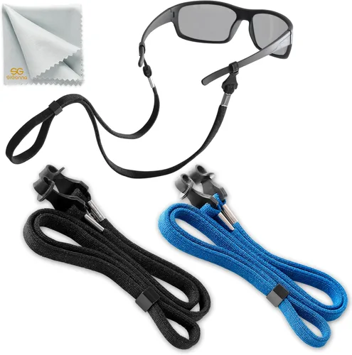 Vista 21 de SIGONNA Correa Cordón Sujetador para Gafas - Correas Cordones para Gafas para Hombres y Mujeres - Sujetadores de Gafas Alrededor del Cuello - Cadena